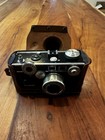 Vintage Argus C-four 35mm Camera With 50mm F 2 8 Cintar Lens And Leather Case