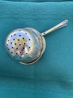 Antique Russian 84 Silver Tea Strainer Imperial Solid Silver Marked  Rare 