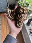 Owl Wall Decor  Owl  Owl Spread Wings  Wood Engraved Wall Hanger 