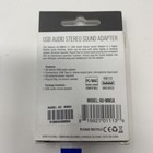 Sabrent Au-mmsa Usb External Stereo 3d Sound Adapter - Black