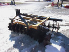 Used King Kutter 6ft  3 Pt  Lift Disc Harrow  free 1000 Mile Shipping From Ky 