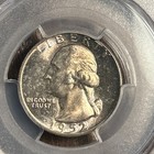 1952 Washington Quarter Pcgs Ms66 Silver 25c Free Shipping