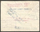 Tonga 1937 Tin Can Canoe Mail Cover Outbound Niuafoou To Australia