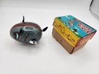 Vintage Yone Tin Mechanical Scurry Mouse Key Wind Working Condition W  Box Japan