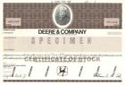 Deere And Co  - Specimen Stock Certificate - Specimen Stocks   Bonds