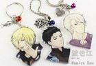 Yuri    On Ice Charms Victor Nikiforov Yurio Plisetsky Yuri Katsuki Keyrings Yoi