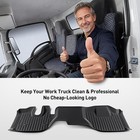 Floor Mat For Isuzu Npr nqr nrr N-series 2024 2023 2022-2016 tpe All Weather