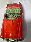 Vintage 1955 Or 56 Tin Toy T-bird Convertible    friction  Car - Made In Japan