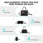 Adjustable Leather Purse Straps Replacement Crossbody Bag Strap W  Swivel Buckle