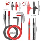 26pcs Multimeter Test Lead Kit Alligator Clips Potentiometer Test Plug Probe Pen