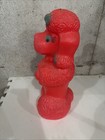 A j  Renzi Corp 1965 Vintage Toy Poodle Dog Blow Mold 16  Coin Piggy Bank