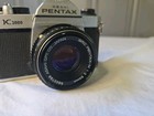 Asahi Pentax K1000 35mm Slr Film Camera Smc Pentax-m 50mm F 2