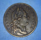 olden Times  Spade Guinea Type Bronze Alloy Whist Spiel Counter -  66365731     