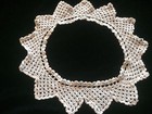 Antique Lace Collar Edging Trim Scalloped Cotton