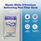 Us Silica Mystic White Ii Premium Swimming Pool Filter Sand  White  50 Pound Bag
