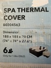 Mspa Thermal Cover Designed For Oslo Model With Tightening Rope And Buckle  Gray