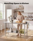 Vevor Commercial Stainless Steel Table Kitchen Catering Prep Table 24x60 Inch