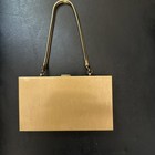 Vintage Kaycraft 1940 50s Mother Of Pearl Minaudiere Carryall Purse  Compact