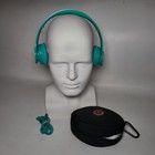 Beats By Dr  Dre Solo Hd Aqua Green Teal Wired Headphones With Case - Great Cond