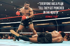 Mike Tyson Boxing Quote Poster     Inspirational Gym Wall Art Print