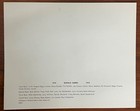 Original Vintage 1972-73 Buffalo Sabres Team Photo - With Roster On Back