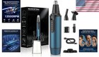 Professional Painless Hair Trimmer - Compact Nose  Ear   Eyebrow Grooming Kit