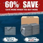 Microfiber Cleaning Cloth Set Of 50 Towel Rag Car Polishing Detailing No-scratch