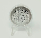 2004 Israel Biblical Art  the Burning Bush  Sterling 1 Sheqel Coin coa