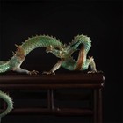 15 4  Brass Dragon Statue Handcraft Collection Home Office Artwork Decor Hui0027