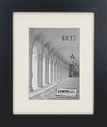 Studio 500 6pc Set 8 X 10 In Tabletop Wall Black Distressed Photo Frames 5x7 Mat