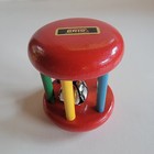 Brio Vintage 1970-80s New In Box Wooden Toy Rattle With Bell Made In Sweden