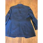 Vtg Pre Owned - Lauren Ralph Lauren Navy Blue Wool Crest Blazer 10