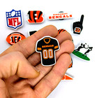 Cincinnati Bengals Shoe Charms  14pcs  Football Cool Gift Accessories Set Lot