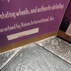 Vintage Nib Xonex Futura Futuristic Motorcycle Die Cast Space Toy Ltd Edition