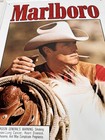 Vintage Marlboro Man Metal Sign 1986 Advertising Sign 34   x 23    Philip Morris