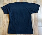 Terminator 2 T2 Judgement Day Men   s Movie Promo T Shirt Large Black Distressed
