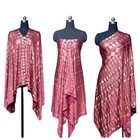 Gorgeous Vintage Style Assuit Milk Faux Assuit Foil Print Shawl Hijab Scarf Head