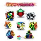 Speed Cube Set  Puzzle Cube 9 Pack Magic Cubes Pyraminx Pyramid   2x2   3x3     