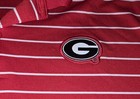 Nike Dri-fit On-field Georgia Bulldogs Uga Team Issued Polo Shirt Men s Size Lg