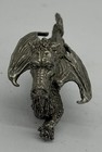 Vintage Ral Partha Pewter Dragon Figurine Pp61 4    Long
