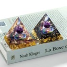 Reiki Energy Healing Chakra Orgone Orgonite Clear Quartz Crystal Pyramid Lava