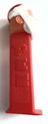 Vintage Pez Santa Claus Dispenser Thin Feet Red Stem Closed Eyes 3 9 Yugoslavia