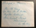 1945 Calcutta India Cover To Kurseong Victory Cancel