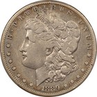 1889-cc  1 Morgan Dollar - Pcgs F-15  Carson City  Key-date 