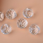 20mm Clear Feng Shui Crystal Ball Prisms Pendant Suncatcher Hanging Faceted P   