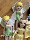 Vintage Disney Princess Stuffed Dolls - Lot Of 7