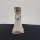 Antique Nippon Style Hatpin Holder Gold Hand Painted Gilt Moriage Porcelain