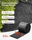Vevor Recycled Rubber Mulch Mat Roll 140 X 5 5 In Garden Border Mulch Pathway