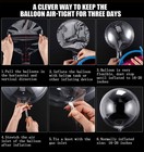 20 Inch Bobo Balloons Bubble Balloons  10 Pcs Clear Bobo Balloon  Large Transpa