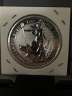 2023 Uk 2 Pound 1oz 999 Silver Queen Elizabeth Britannia Brilliant Uncirculated